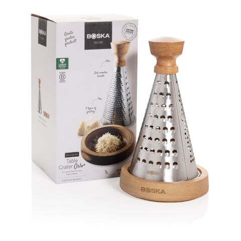 BOSKA rallador se mesa Oslo+ acero-marron