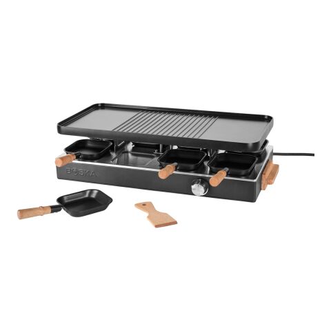 Raclette Gourmet Party para 8 personas BOSKA (UE tipo F) negro