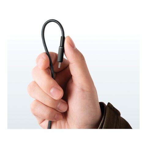 Cable USB-C a USB-C Anker de 1,8 metros y 60W gris-negro | sin montaje de publicidad