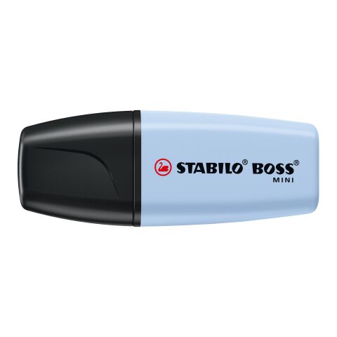 STABILO BOSS MINI Pastel rotulador fluorescente azul claro | sin montaje de publicidad