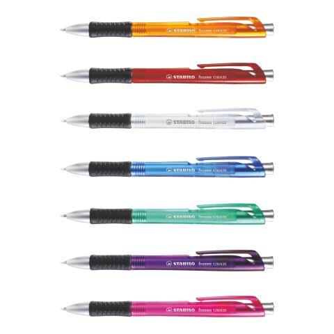 STABILO concept frozen bolígrafo blanco transparente | no disponible | no disponible | sin montaje de publicidad | sin montaje de publicidad | no disponible