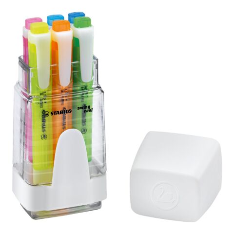 STABILO swing cool Box de 6 rotuladores fluorescentes Tampografía 2 color