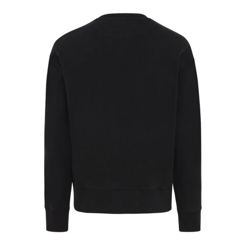 Jersey Iqoniq Kruger con cuello redondo algodón reciclado negro | XXXL | sin montaje de publicidad | no disponible | no disponible | no disponible