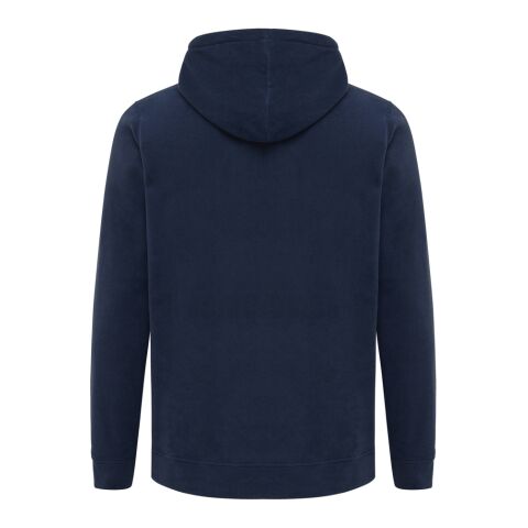 Sudadera Trivor con capucha poliéster reciclado Iqoniq azul marino | S | sin montaje de publicidad | no disponible | no disponible | no disponible