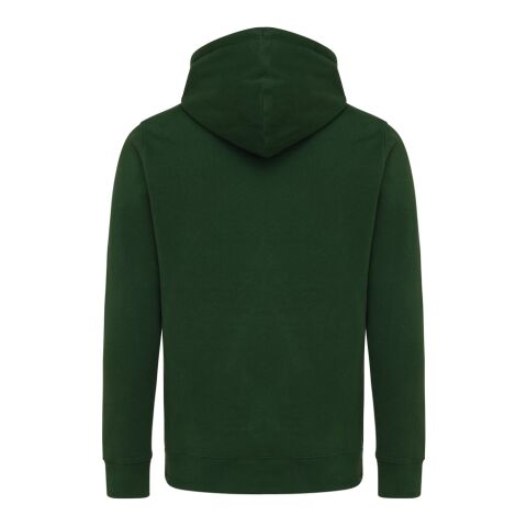 Sudadera con capucha ligera de algodón reciclado Iqoniq Rila verde bosque | L | sin montaje de publicidad | no disponible | no disponible | no disponible