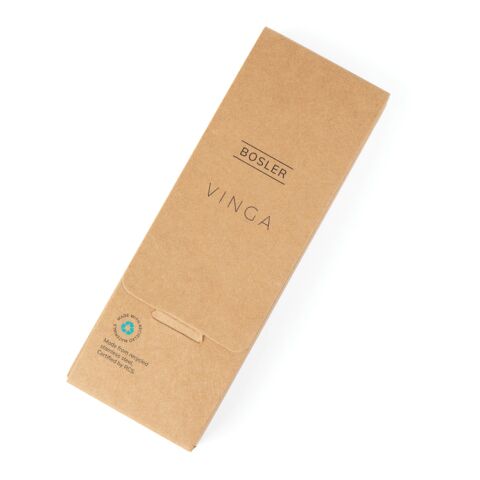 Bolígrafo VINGA Bosler RCS SS reciclado marron | sin montaje de publicidad | no disponible | no disponible