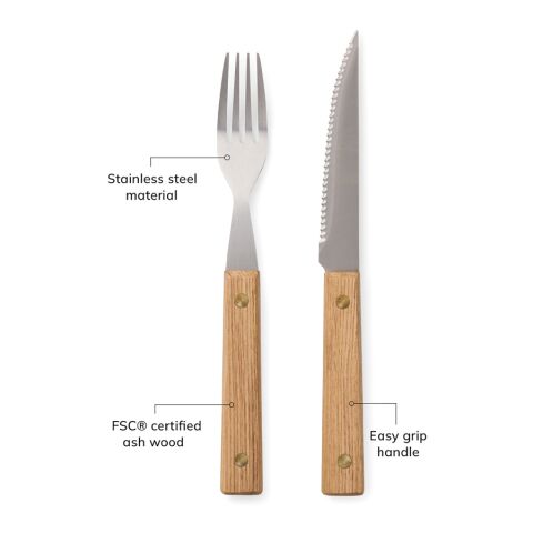 Set de cubiertos para barbacoa 8 piezas VINGA Paso marron | sin montaje de publicidad | no disponible | no disponible