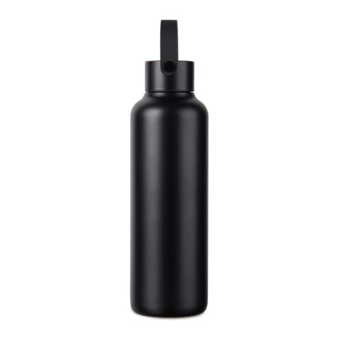 VINGA Botella ac. inox. reciclado RCS Baltimore 600 ml negro | sin montaje de publicidad | no disponible | no disponible