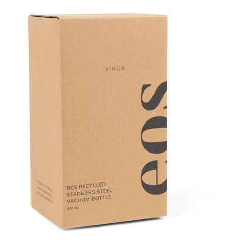 VINGA Eos voyager RCS reciclado SS 800 ml blanco-hulla | sin montaje de publicidad | no disponible | no disponible