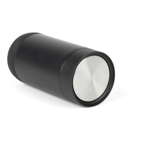 Taza push VINGA Erie RCS SS reciclada 350 ml negro-negro | sin montaje de publicidad | no disponible | no disponible