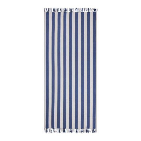 Toalla VINGA Ornos hammam azul-blanco | sin montaje de publicidad | no disponible | no disponible | no disponible