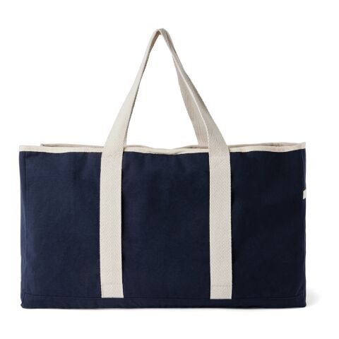 Bolsa de playa VINGA Volonne AWARE™ de lona reciclada azul-blanquecino | sin montaje de publicidad | no disponible | no disponible | no disponible