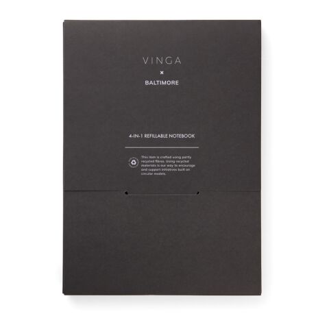Cuaderno recargable 4 en 1 VINGA Baltimore RCS azul marino | sin montaje de publicidad | no disponible | no disponible