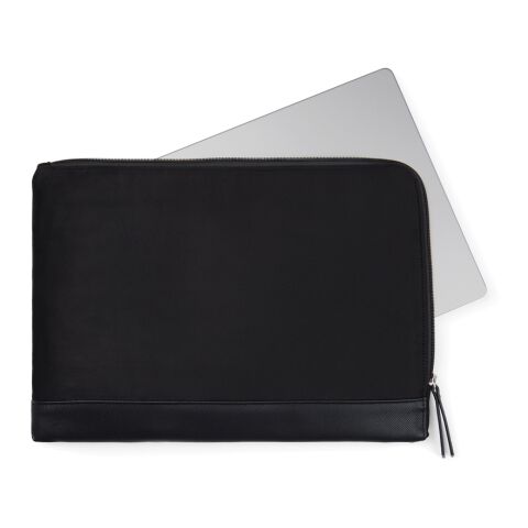 Funda portátil VINGA Marlow RCS poliéster reciclado RCS negro | sin montaje de publicidad | no disponible | no disponible
