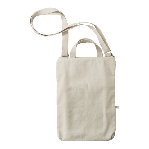 Bolsa para pc de algodón Iker beige | sin montaje de publicidad | no disponible | no disponible