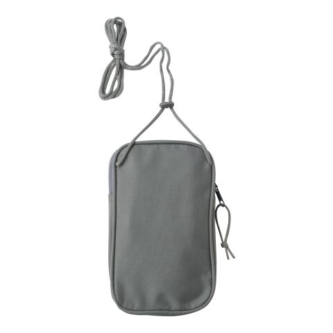 Bandolera de poliéster RPET Gracelyn azul | sin montaje de publicidad | no disponible | no disponible