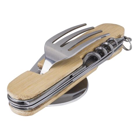 Set de cubiertos de bambú Ainsley marrón | sin montaje de publicidad | no disponible | no disponible