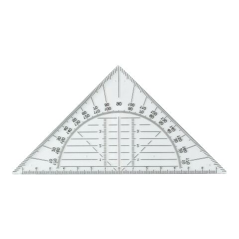 Triángulo de plástico para medición transparente | sin montaje de publicidad | no disponible | no disponible