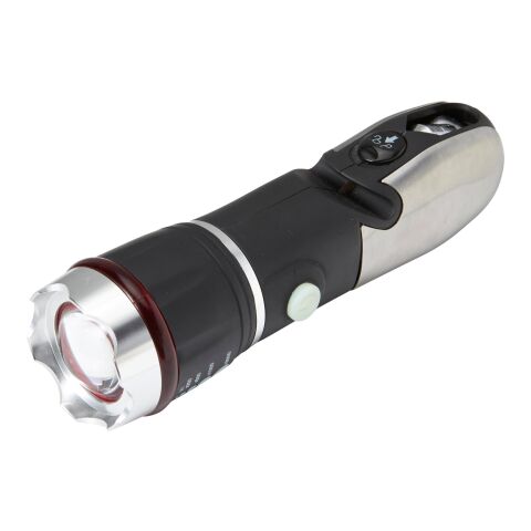 Linterna metálica multifuncional negro | sin montaje de publicidad | no disponible | no disponible