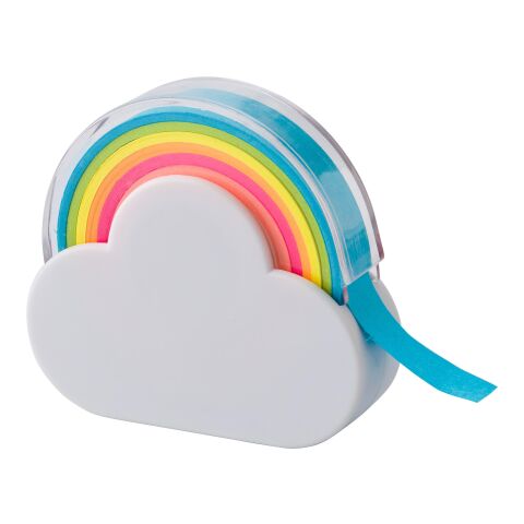 Dispensador de cinta de marcar con forma de nube. blanco | sin montaje de publicidad | no disponible | no disponible