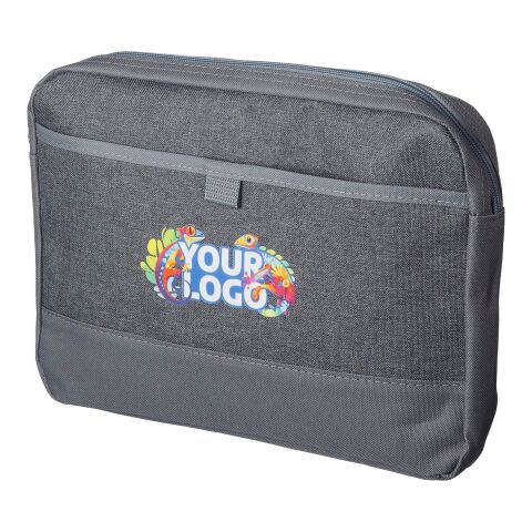 Funda para portátil, en loneta 600D gris | sin montaje de publicidad | no disponible | no disponible