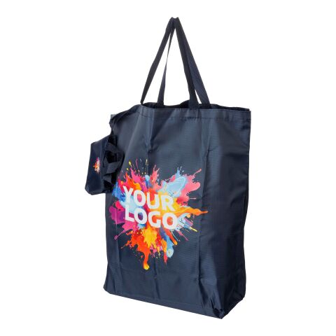 Bolsa plegable azul | sin montaje de publicidad | no disponible | no disponible