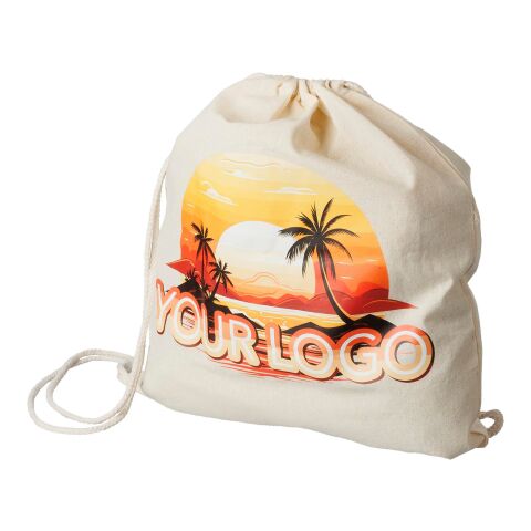 Mochila de algodón beige | sin montaje de publicidad | no disponible | no disponible