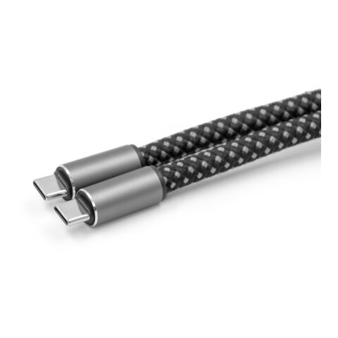 Cable de carga y datos BrandCharger Volt gris | sin montaje de publicidad | no disponible | no disponible