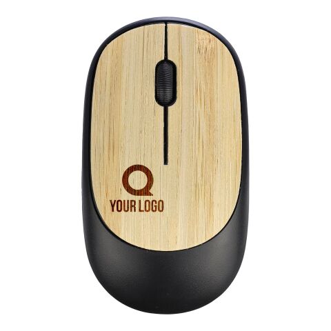 Ratón inalámbrico de ABS Eileen negro | sin montaje de publicidad | no disponible | no disponible