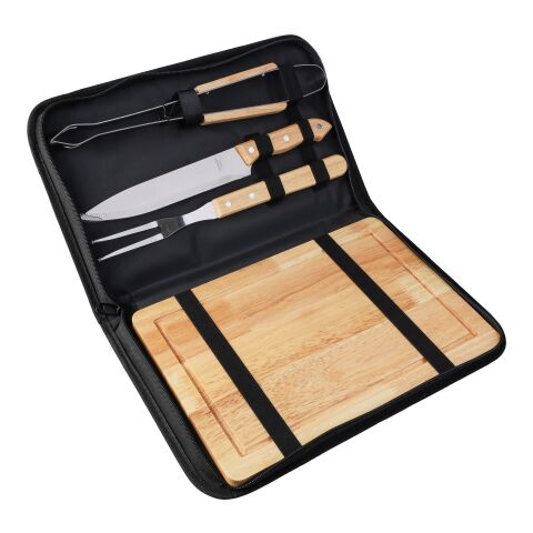 Set de bbq. de acero inox. Kathleen negro | sin montaje de publicidad | no disponible | no disponible