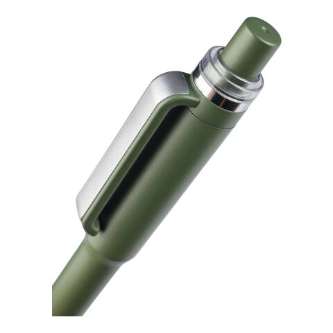 Bolígrafo de ABS reciclado Zephyra negro | sin montaje de publicidad | no disponible | no disponible