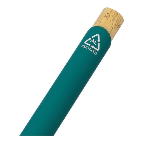 Bolígrafo de aluminio reciclado Calandra negro | sin montaje de publicidad | no disponible | no disponible