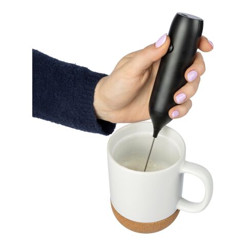 Espumador eléctrico de ABS Peregrine negro | sin montaje de publicidad | no disponible | no disponible