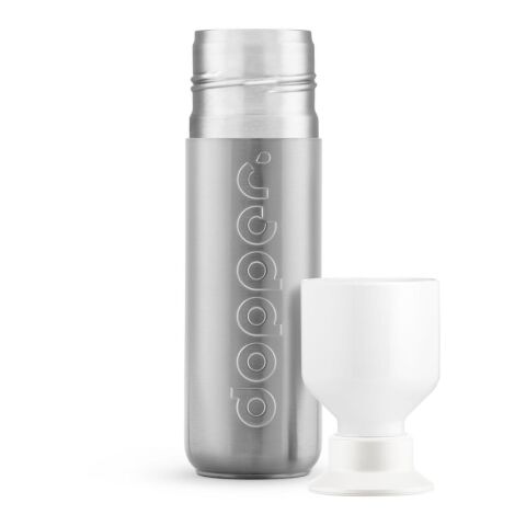 Dopper Silver Insulated (350 ml) plata/blanco | sin montaje de publicidad | no disponible | no disponible