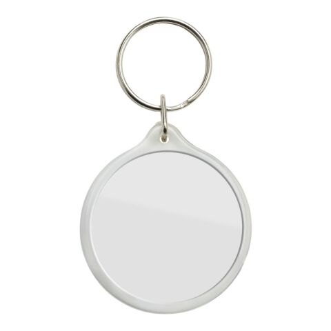 Llavero redondo para papel transparente | sin montaje de publicidad | no disponible | no disponible
