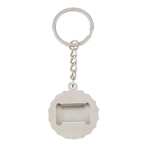 Llavero y abridor de aleación de zinc Finn marrón | sin montaje de publicidad