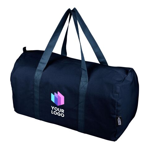 Bolsa deportiva de polialgodón reciclado Tian azul | sin montaje de publicidad