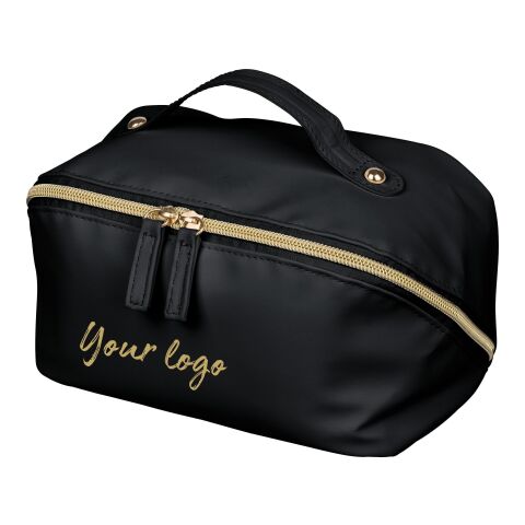 Neceser de PU reciclado Alon negro | sin montaje de publicidad | no disponible | no disponible