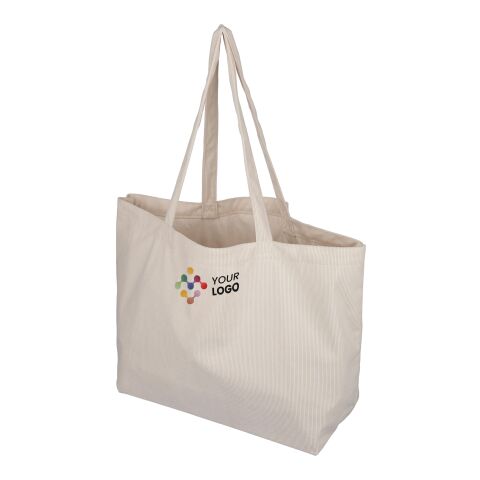 Bolsa tote de pana Tino gris | sin montaje de publicidad | no disponible | no disponible