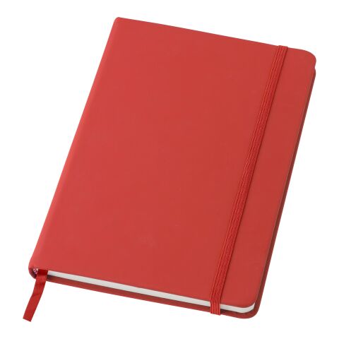 Cuaderno de PU Brigitta rojo | sin montaje de publicidad | no disponible | no disponible