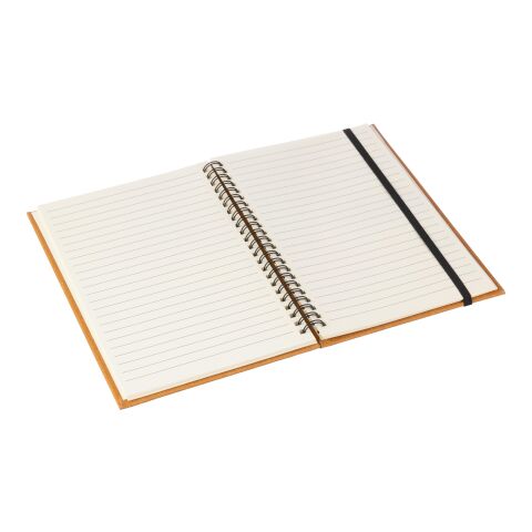 Cuaderno de cuero reciclado Egon marrón | sin montaje de publicidad | no disponible | no disponible