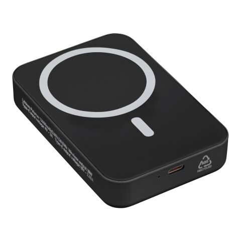 Power Bank de ABS reciclado Meno negro | sin montaje de publicidad | no disponible | no disponible