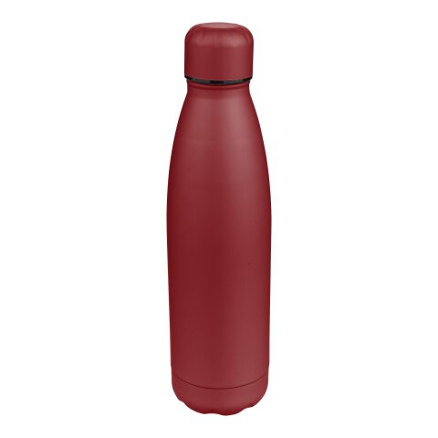 Botella termo de acero inox. reciclado Sunny 500 ml rojo oscuro | sin montaje de publicidad | no disponible | no disponible