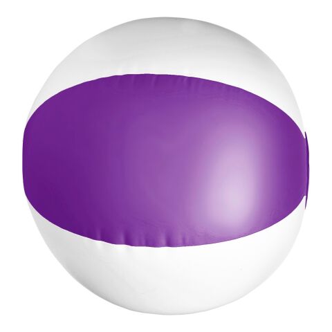 Pelota de playa bicolor violeta | sin montaje de publicidad | no disponible | no disponible