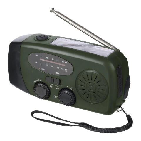 Radio de emergencia Solan | Reciclada verde