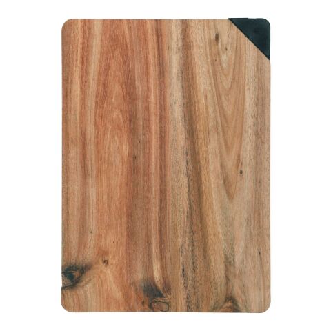 Tabla de cortar Heinz | Acacia reciclada | Con afilador de cuchillos marrón