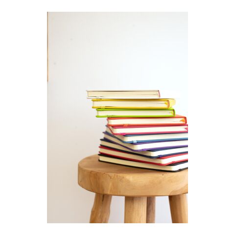 Libreta de notas rojo