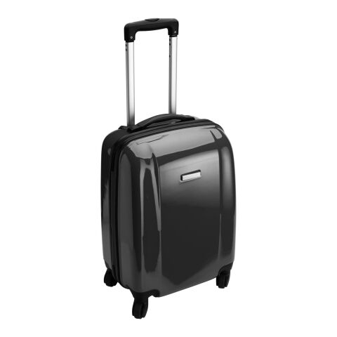 Trolley con 4 ruedas giratorias negro