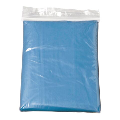 Poncho transparente plegable naranja