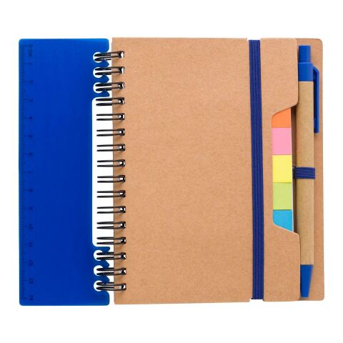 Libreta de papel reciclado Angela azul